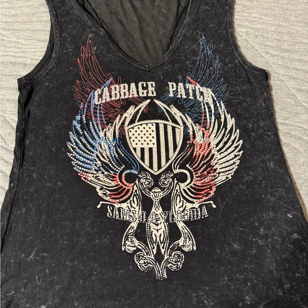 Cabbage Patch Graphic Tank Top